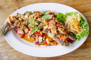 Thai Food,Snakehead fish.1