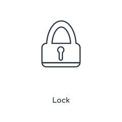 lock icon vector