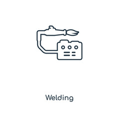 welding icon vector