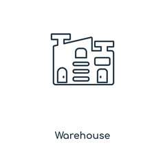 warehouse icon vector