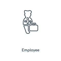 employee icon vector