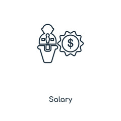 salary icon vector