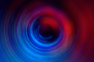 Radial blurred of  background and pattern decorations