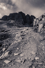 mountains in winter old man of storr