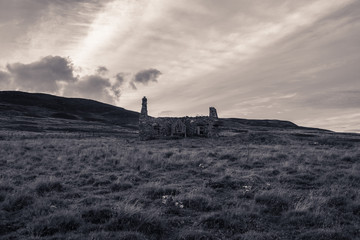 Obraz premium sunset in the mountains