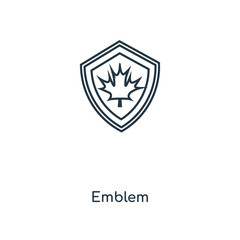 emblem icon vector