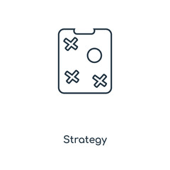 strategy icon vector