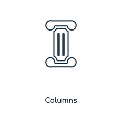 columns icon vector