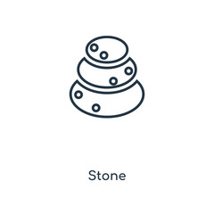 stone icon vector