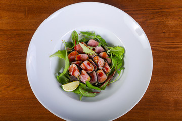 Tuna salad with lime