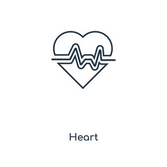 heart icon vector