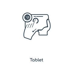 tablet icon vector