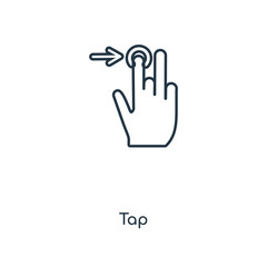 tap icon vector