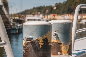 Beautiful view at Passau - Danube - Bavaria - Germany