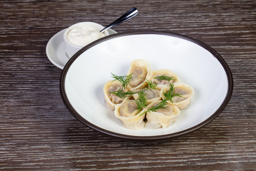 Delicious homemade dumplings