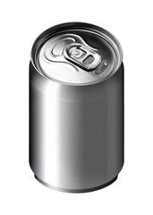  An image of an aluminum beverage can