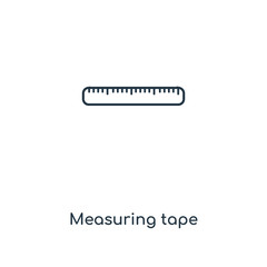 Fototapeta na wymiar measuring tape icon vector
