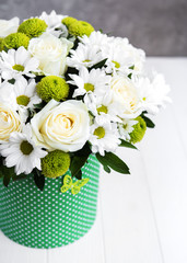 Bouquet of white flowers