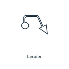 leader icon vector