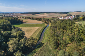 Luftaufnahme aus dem Burgenland (A)