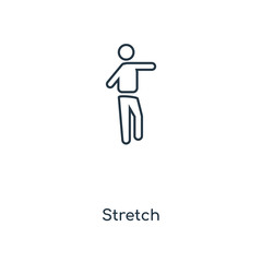 stretch icon vector