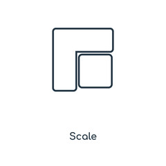 scale icon vector