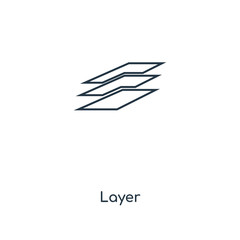 layer icon vector