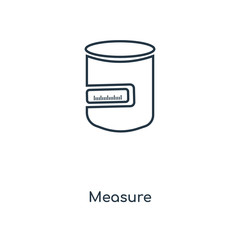 measure icon vector