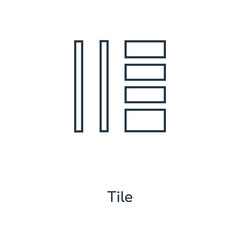 tile icon vector