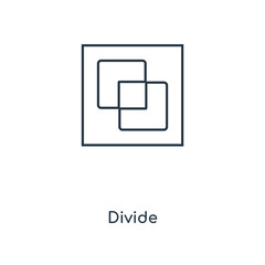 divide icon vector