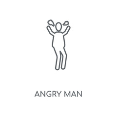 angry man icon