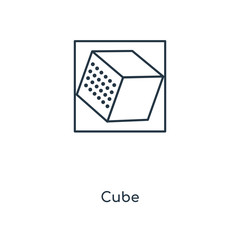 cube icon vector