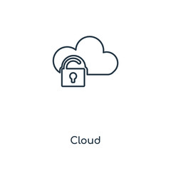 cloud icon vector