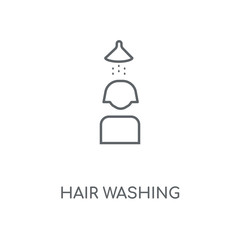 hair washing icon