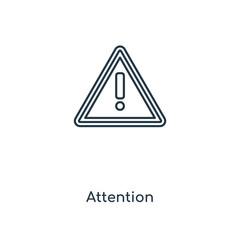 attention icon vector