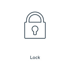 lock icon vector