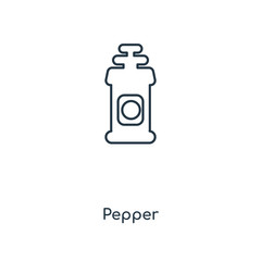 pepper icon vector