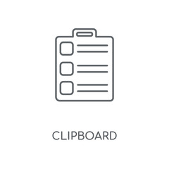 Fototapeta na wymiar clipboard icon