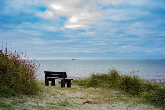 Bank am Meer
