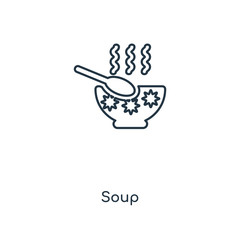 soup icon vector