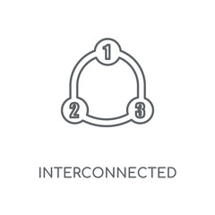 interconnected icon