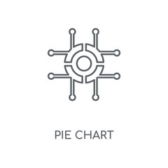Obraz premium pie chart icon