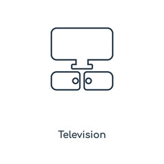 television icon vector