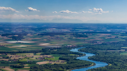 Obraz premium Beautiful view near Plattling-Bavaria-Germany