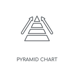 pyramid chart icon