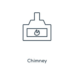 chimney icon vector