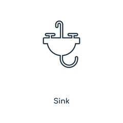 sink icon vector