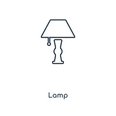 lamp icon vector