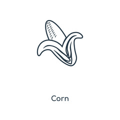 corn icon vector