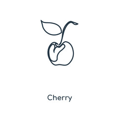 cherry icon vector